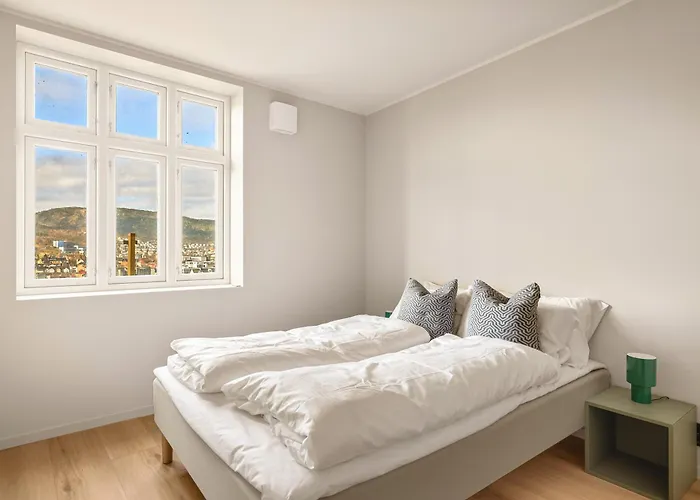 Apartament Panorama - View In L 2br & Terrace Bergen